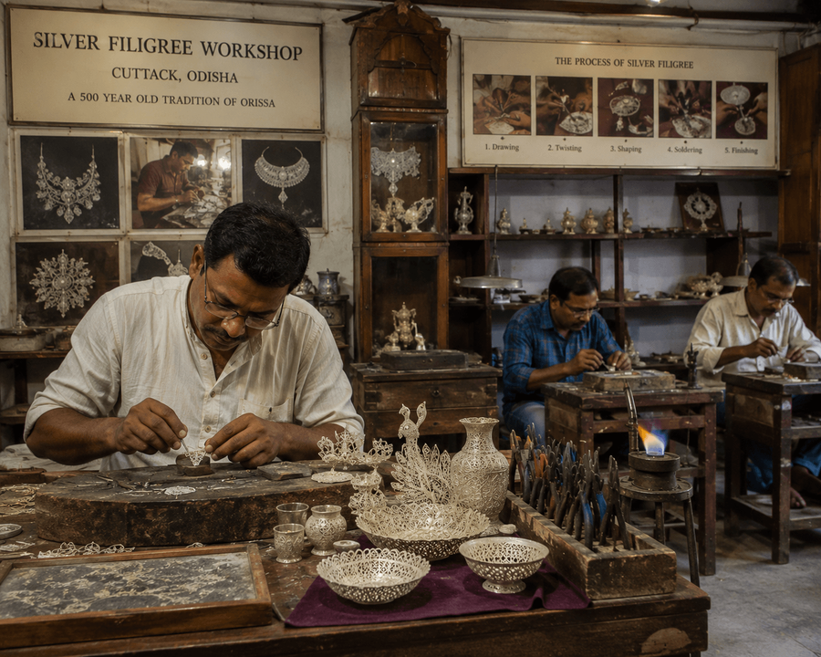 Silver Filigree Workshop