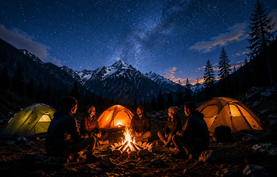 Kasol trek & camping