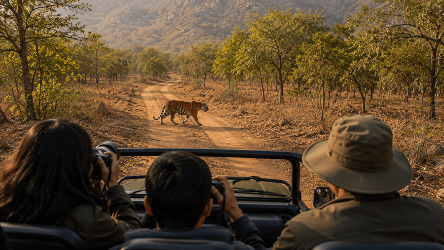 Sariska tiger safari