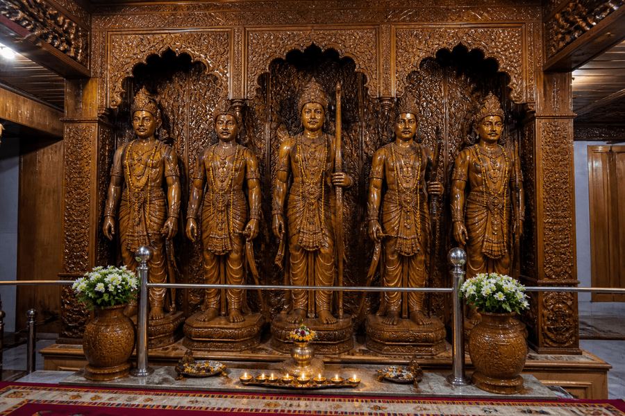 Carved Wooden Interior