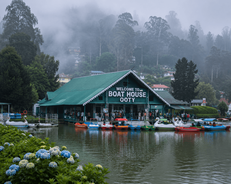 Iconic Ooty sightseeing landmark