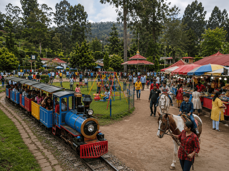 Family-friendly recreation zone