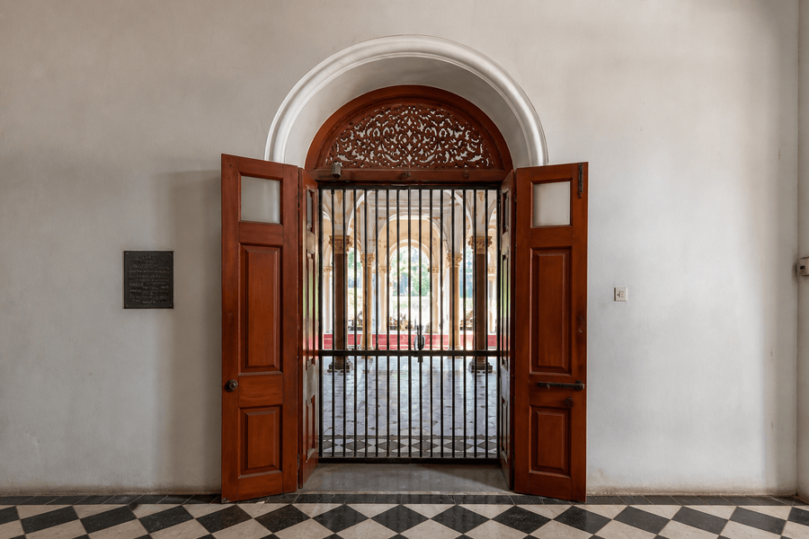 Gandhi's Prison Rooms