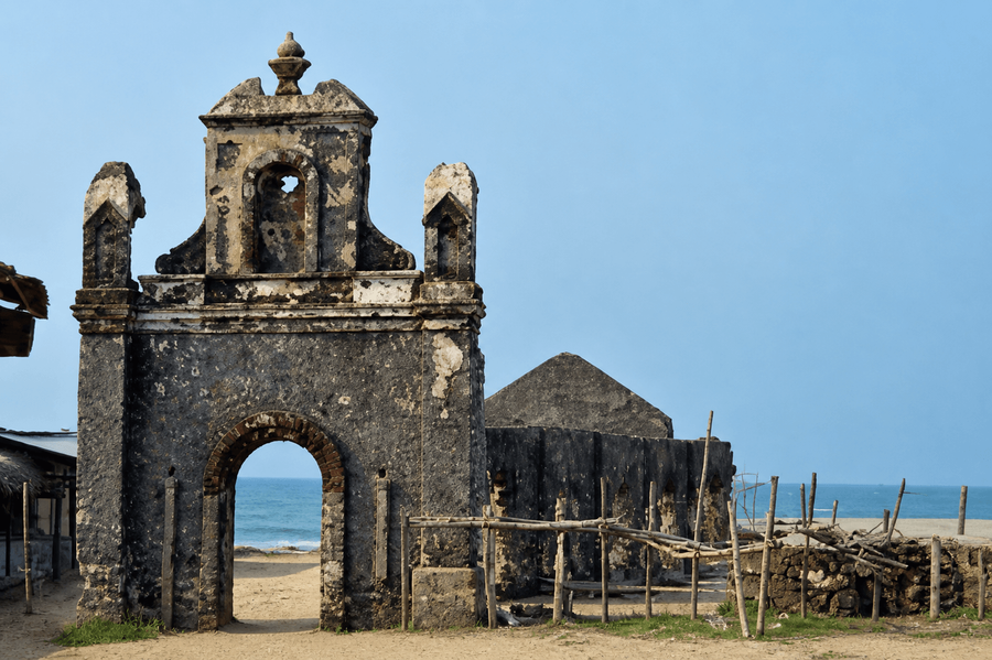 Abandoned Church & Station