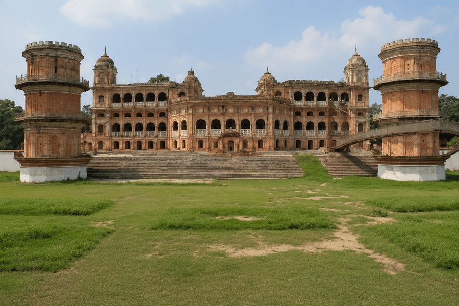 Sheesh Mahal & Moti Bagh Palace