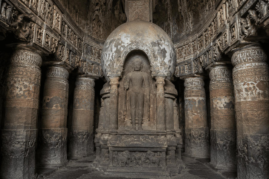 Ajanta Caves highlight