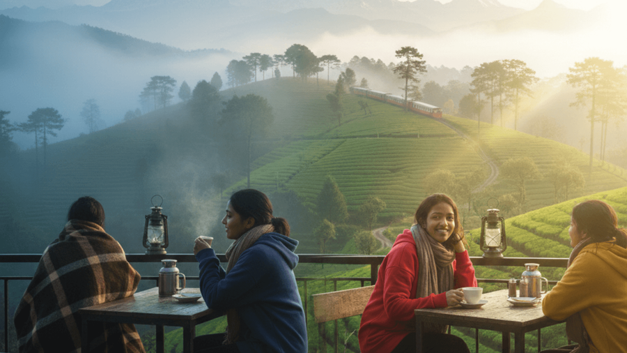 Dressing for Darjeeling’s Cold Mornings and Warm Afternoons