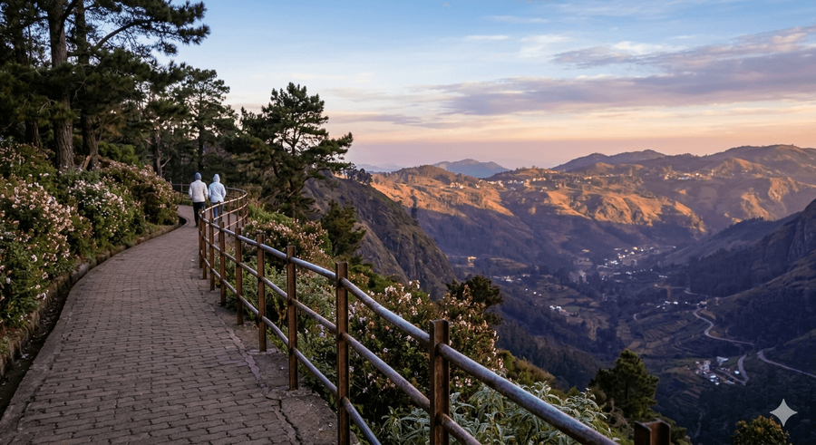 Best at Dawn, Before the Mist Takes Over