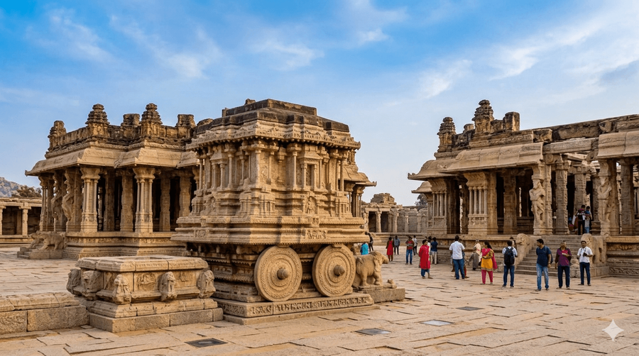 Vittala Temple & Stone Chariot