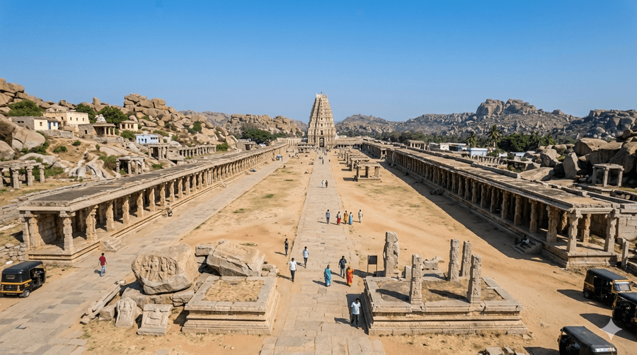 Ancient Bazaar Street