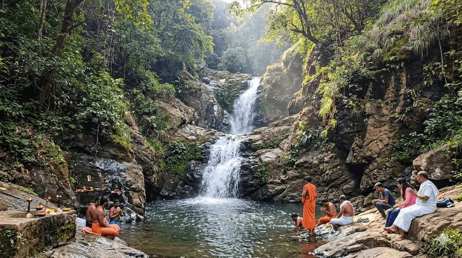 Manikyadhara Falls