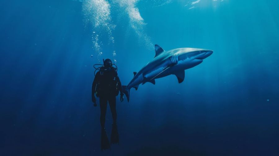 Diving into the Deep Blue with Tiger Sharks in Lakshadweep