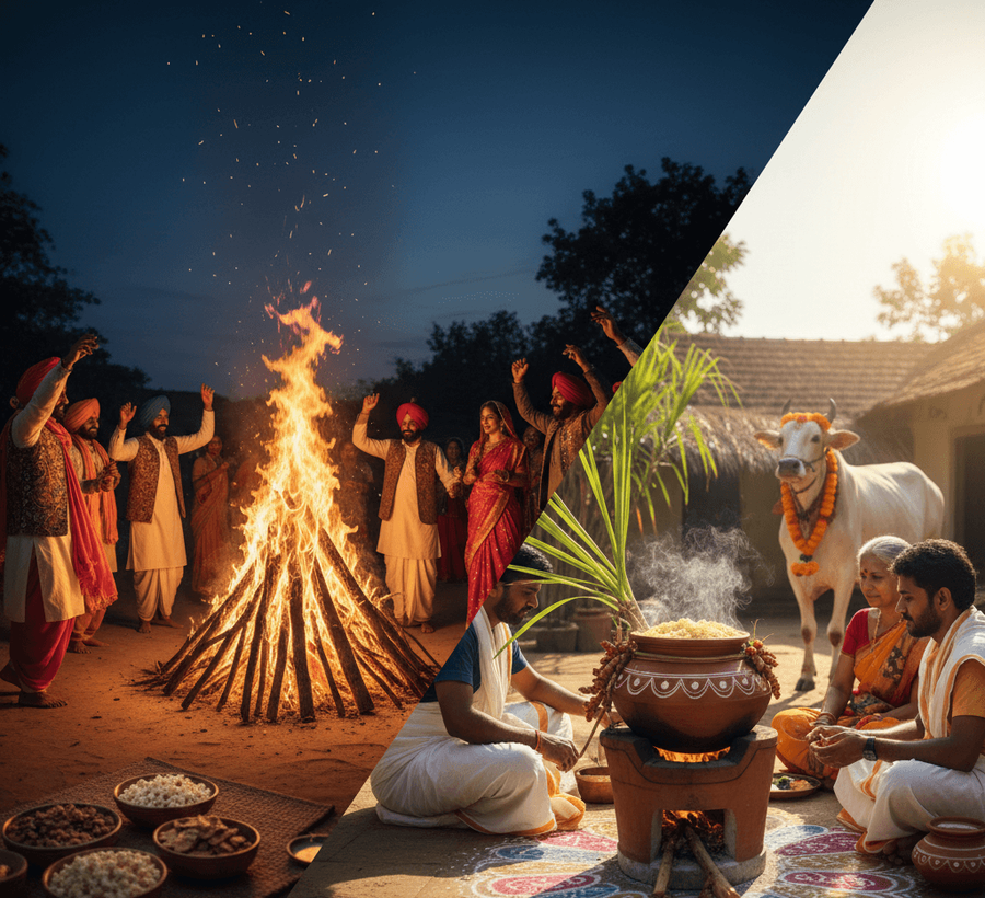 From Pongal to Lohri mapping the harvest flavors of rural India