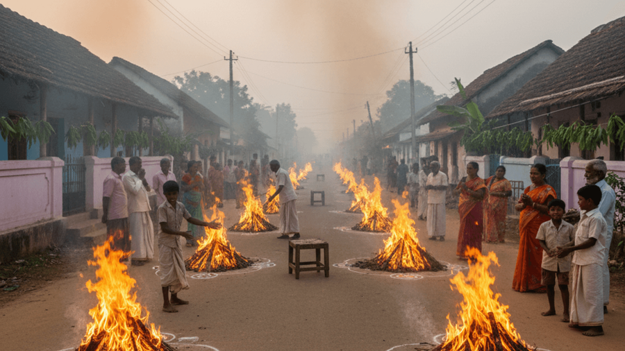The Day Andhra Pradesh Lights Fires Outside Every Home