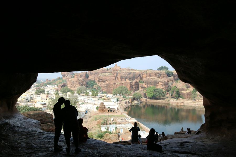 Caving at Krem Mawmluh