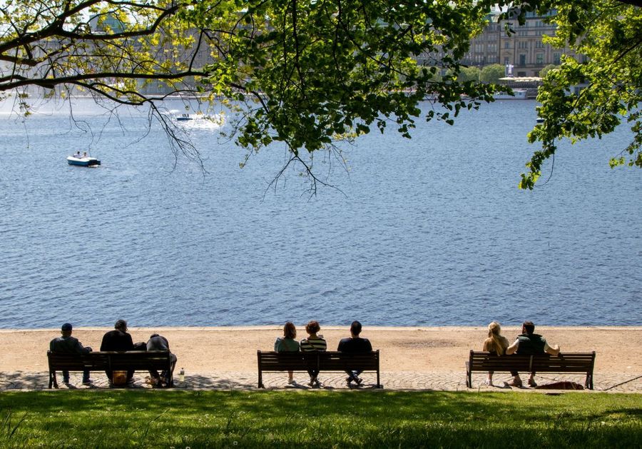 Lakeside promenade