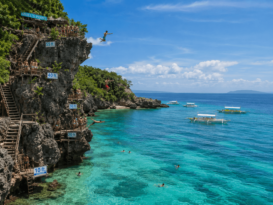 Multiple cliff heights
