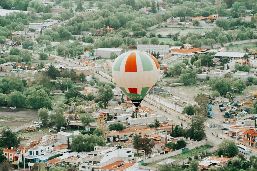 Hot Air Balloon Safari Over Agra
