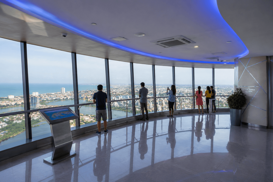 Observation deck views