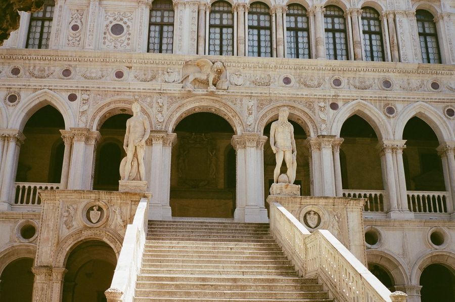 Ornate courtyard