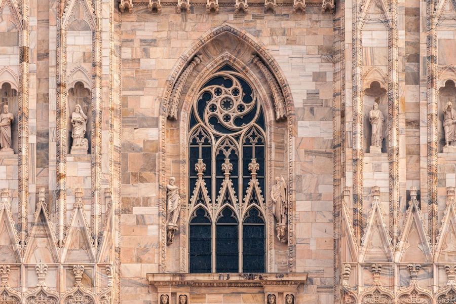 Stained glass windows