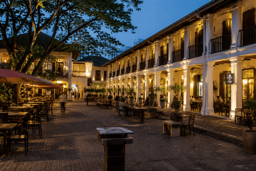 Central open courtyard