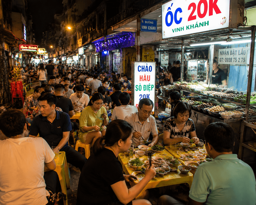 Eating Through Vinh Khanh Street in District 4
