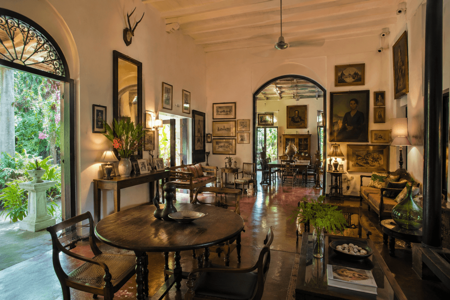 Historic residence interior