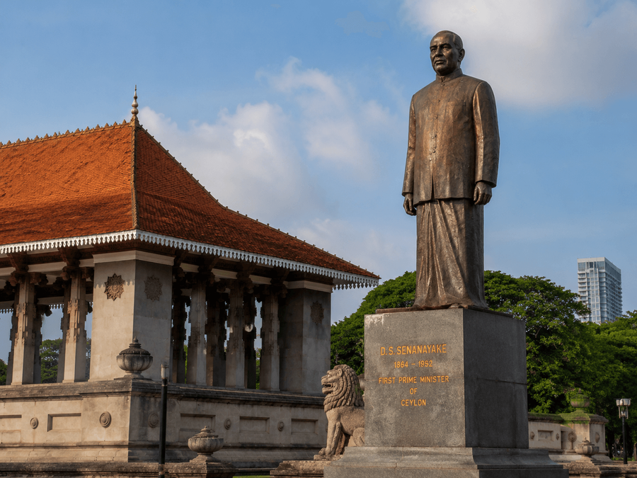 Statue of D. S. Senanayake