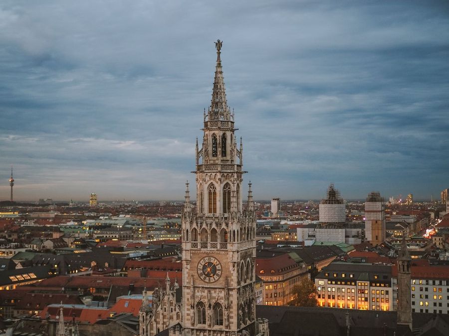 Neues Rathaus façade