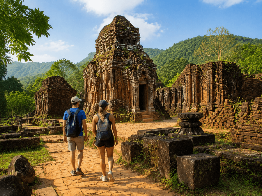 Exploring the My Son Sanctuary Ruins
