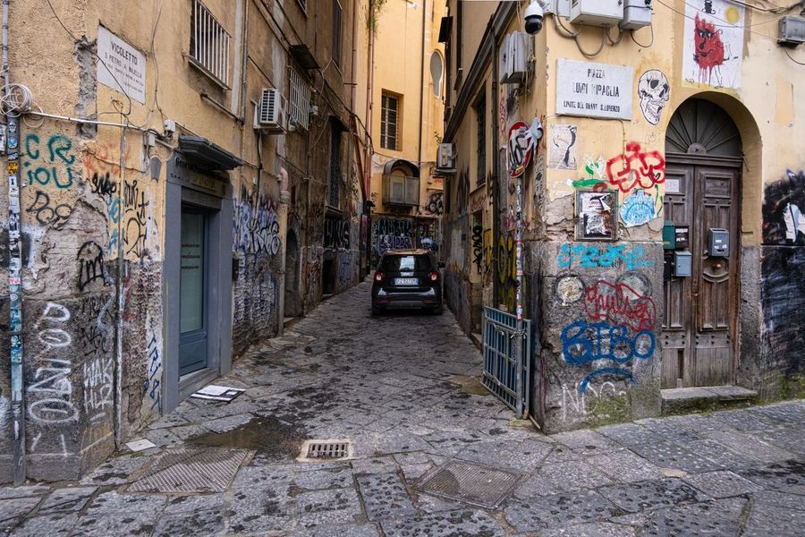 Spaccanapoli street