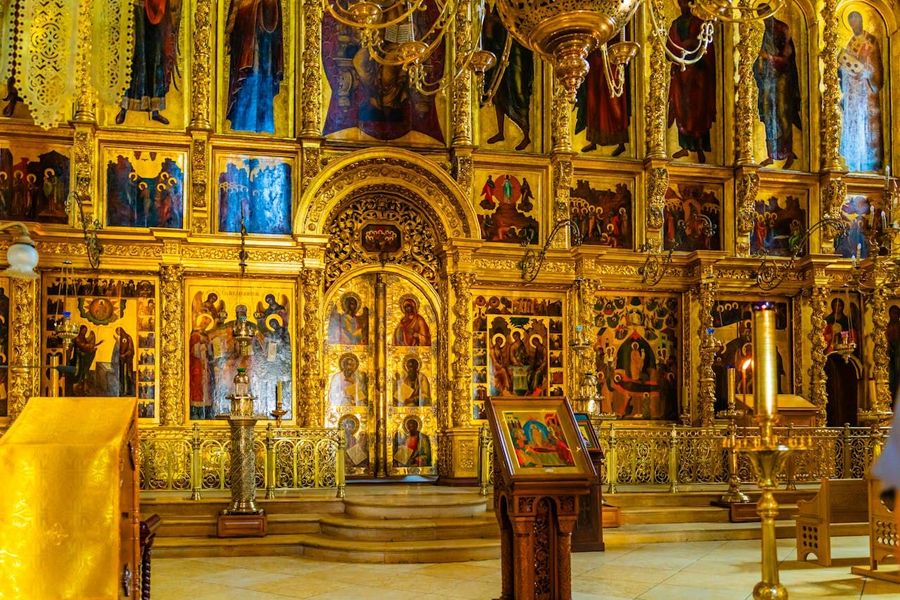 Wooden Cathedral Interior
