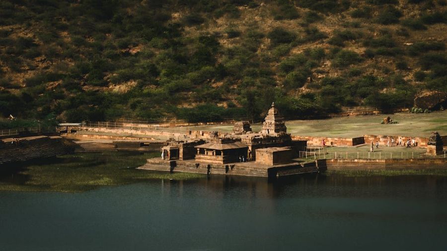 Lakeside Temple Reflection
