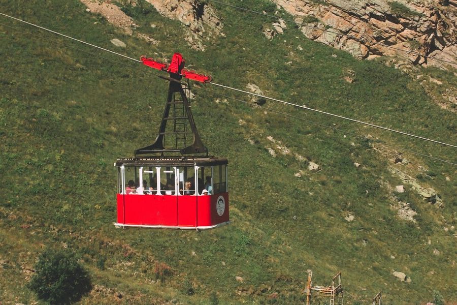 Aerial valley views