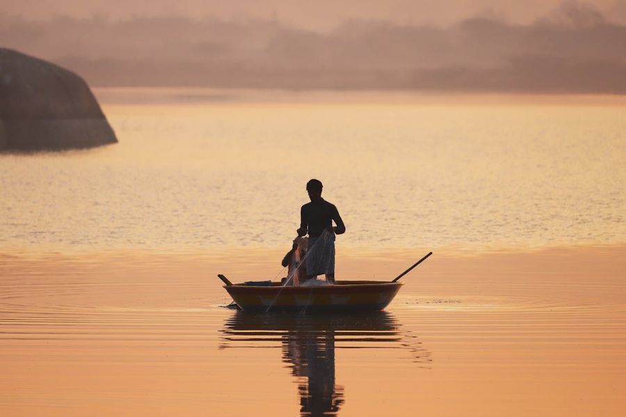 Coracle Ride on Tungabhadra River