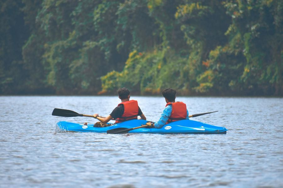 Kayaking on Netravathi River