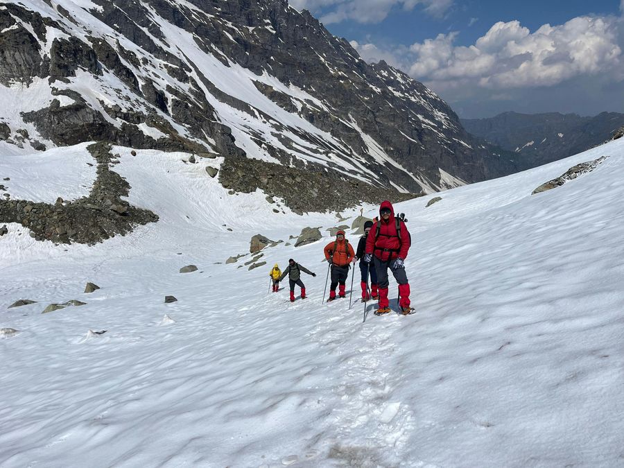 Trek to Milam Glacier