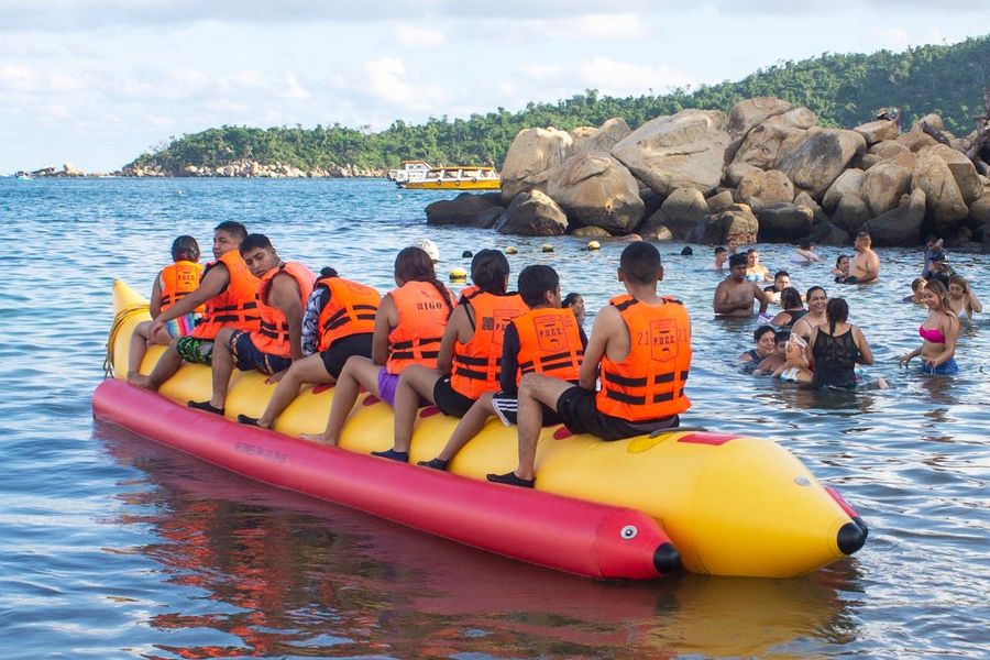Banana Boat Ride at Om Beach