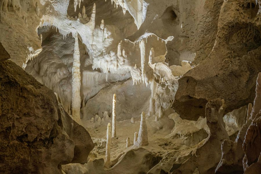 Borra Cave Formations