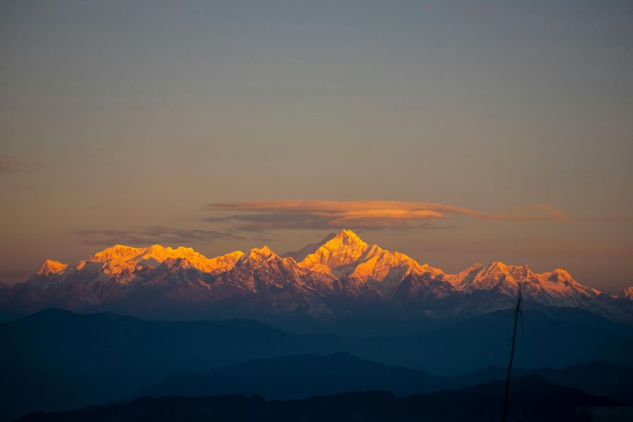 Sunrise Alpenglow