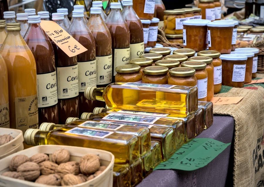 Local jam and pickle shops