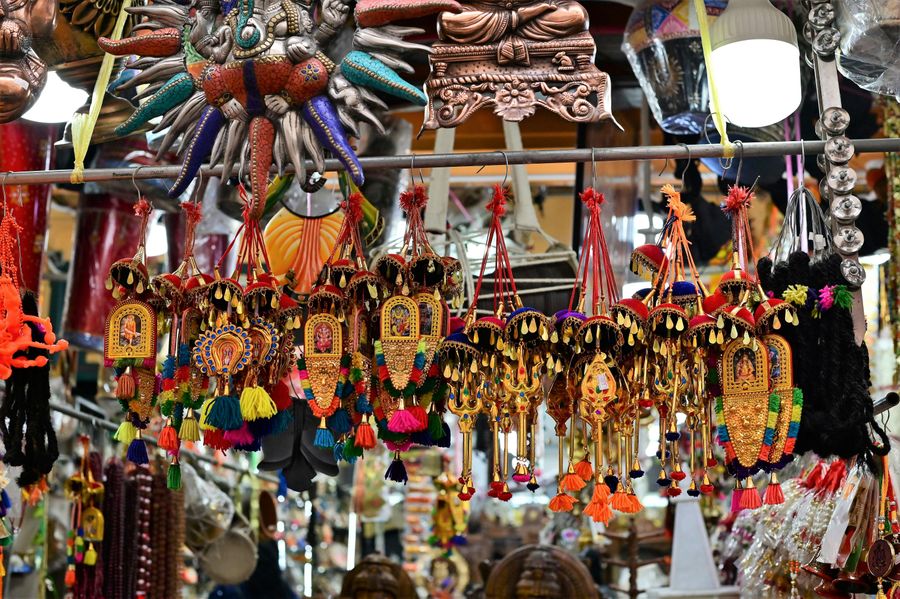 Shopping at Bhuj Bazaars