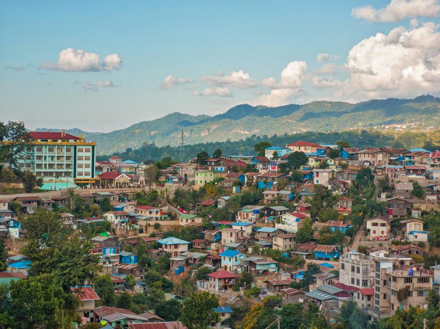 Aizawl City Panorama