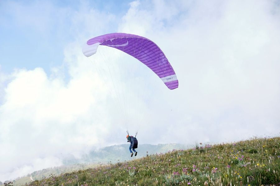 Paragliding at Kamshet