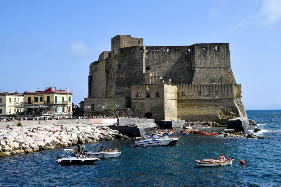Walking the Lungomare and Castel dell'Ovo