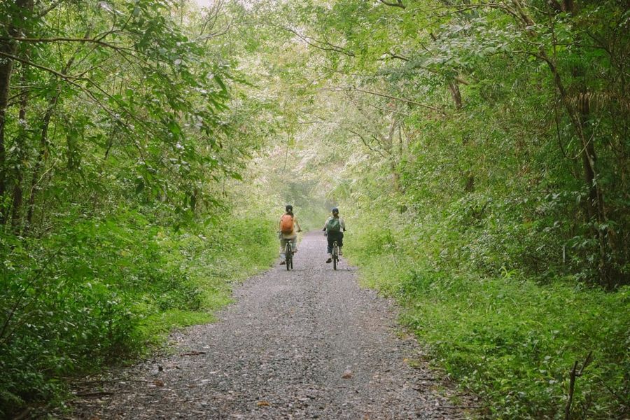 Cycling through Ranthambore Village