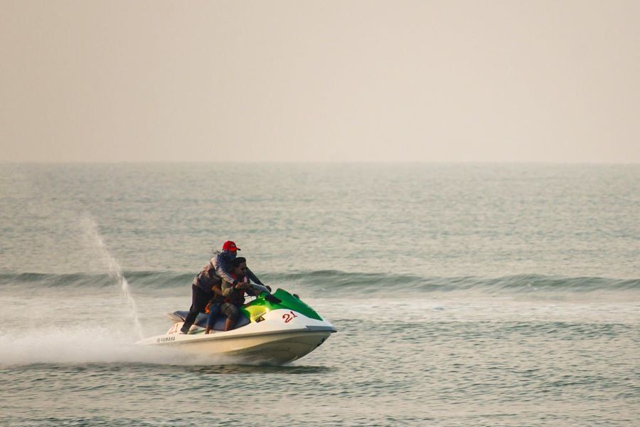 Jet Skiing at Panambur Beach
