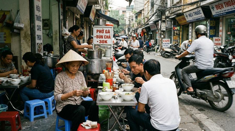Old Quarter Street Food Walking Tour