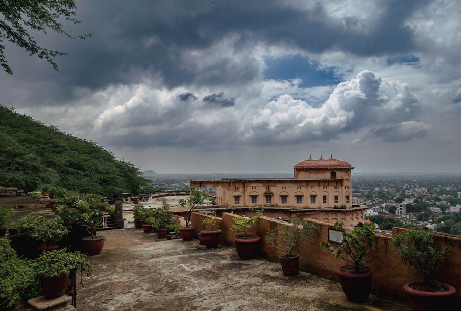 Rooftop views of Ballabgarh town